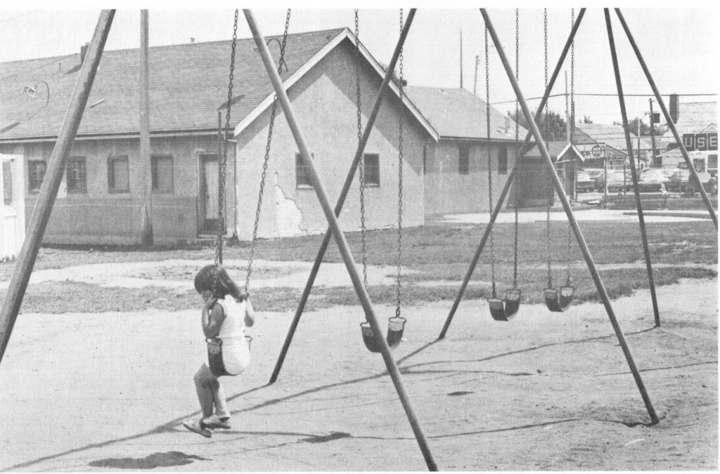 Girl on Swing - Alberta Avenue Community Hall